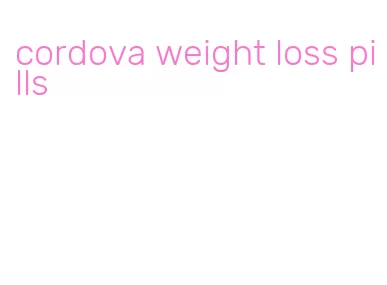 cordova weight loss pills