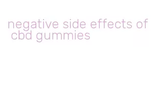 negative side effects of cbd gummies