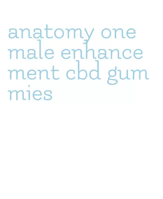 anatomy one male enhancement cbd gummies