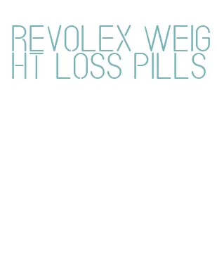 revolex weight loss pills