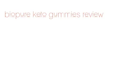 biopure keto gummies review