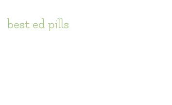 best ed pills