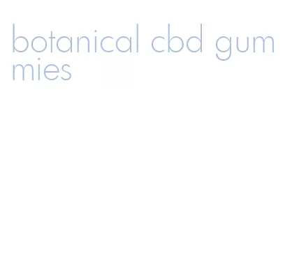 botanical cbd gummies