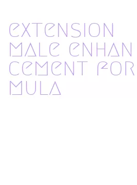 extension male enhancement formula