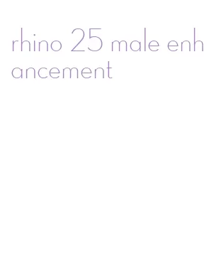 rhino 25 male enhancement