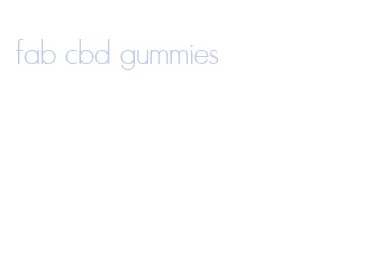fab cbd gummies