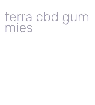 terra cbd gummies