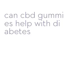 can cbd gummies help with diabetes