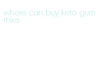 where can buy keto gummies