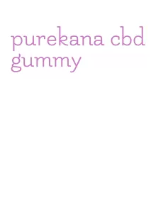 purekana cbd gummy