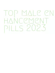 top male enhancement pills 2023