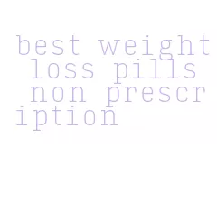 best weight loss pills non prescription