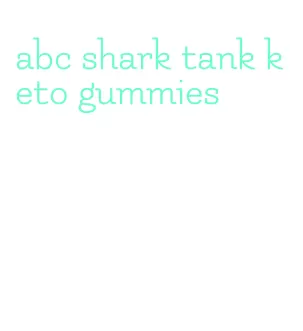 abc shark tank keto gummies