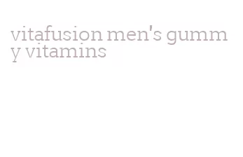 vitafusion men's gummy vitamins