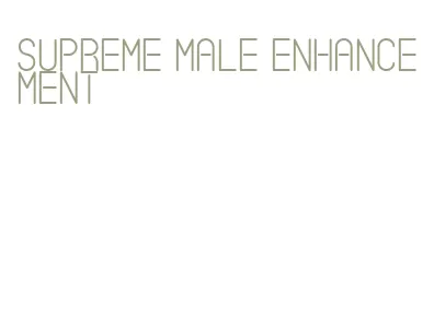 supreme male enhancement