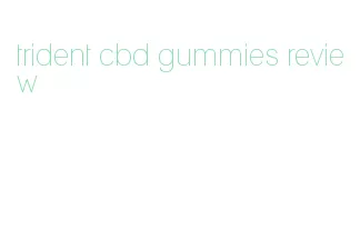 trident cbd gummies review