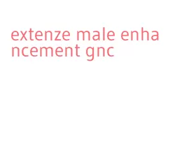 extenze male enhancement gnc