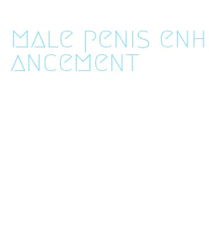 male penis enhancement