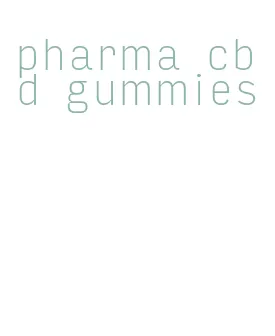 pharma cbd gummies