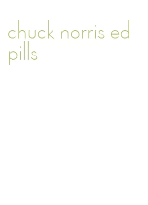 chuck norris ed pills