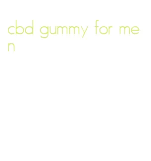 cbd gummy for men