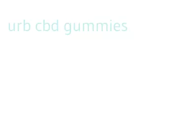 urb cbd gummies