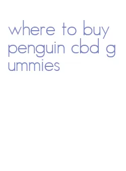 where to buy penguin cbd gummies