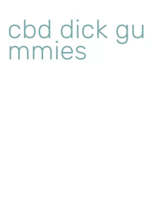 cbd dick gummies