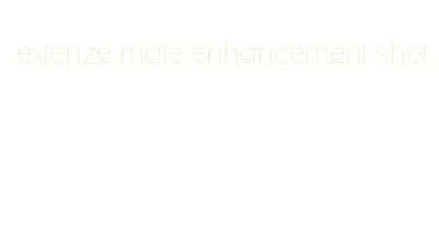extenze male enhancement shot