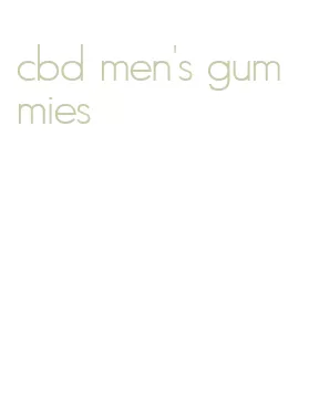 cbd men's gummies