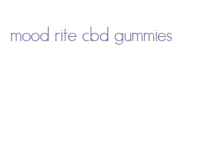 mood rite cbd gummies