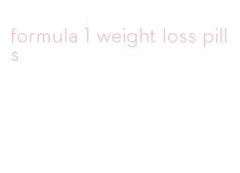 formula 1 weight loss pills