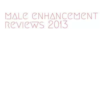 male enhancement reviews 2013