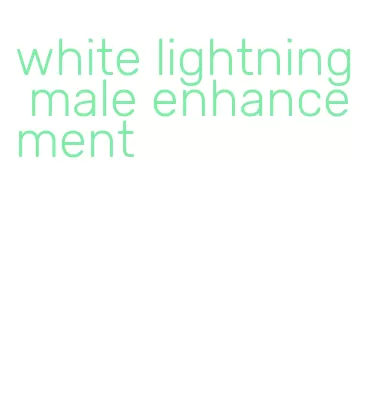 white lightning male enhancement