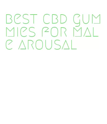 best cbd gummies for male arousal