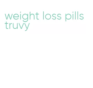 weight loss pills truvy