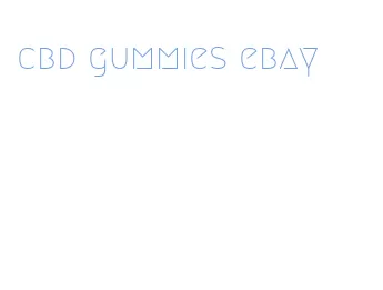 cbd gummies ebay