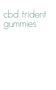 cbd trident gummies