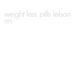 weight loss pills lebanon