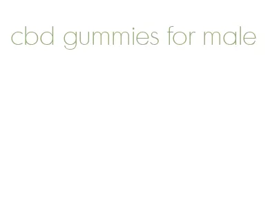 cbd gummies for male