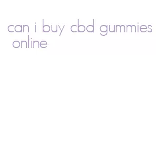 can i buy cbd gummies online