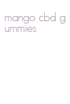 mango cbd gummies