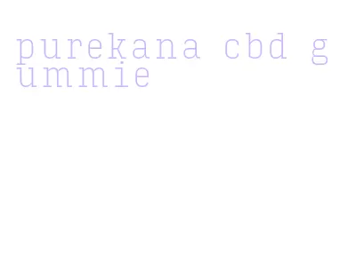 purekana cbd gummie