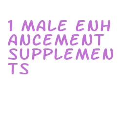 1 male enhancement supplements