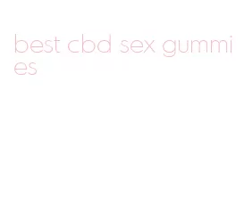 best cbd sex gummies