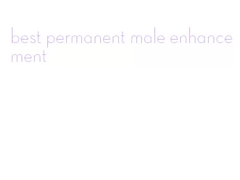 best permanent male enhancement
