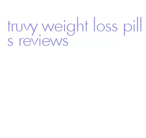 truvy weight loss pills reviews