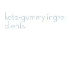 keto-gummy ingredients