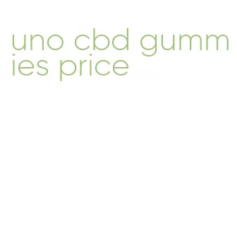 uno cbd gummies price