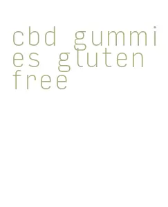 cbd gummies gluten free
